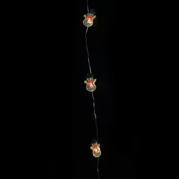 DekorTrend Fairy lights LED lampice sneško 20 kom toplo bele KDE 322-2 DekorTrend Fairy lights LED lampice sneško 20 kom toplo bele KDE 322-2